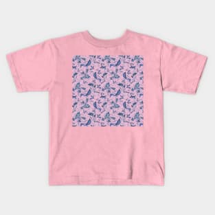 botanical pattern Kids T-Shirt